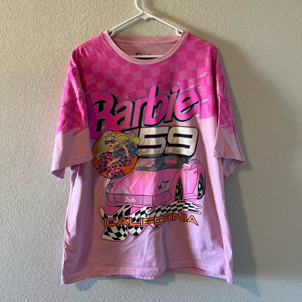 Mattel Licensed Hybrid Apparel Barbie Graphic Tee (2XL)